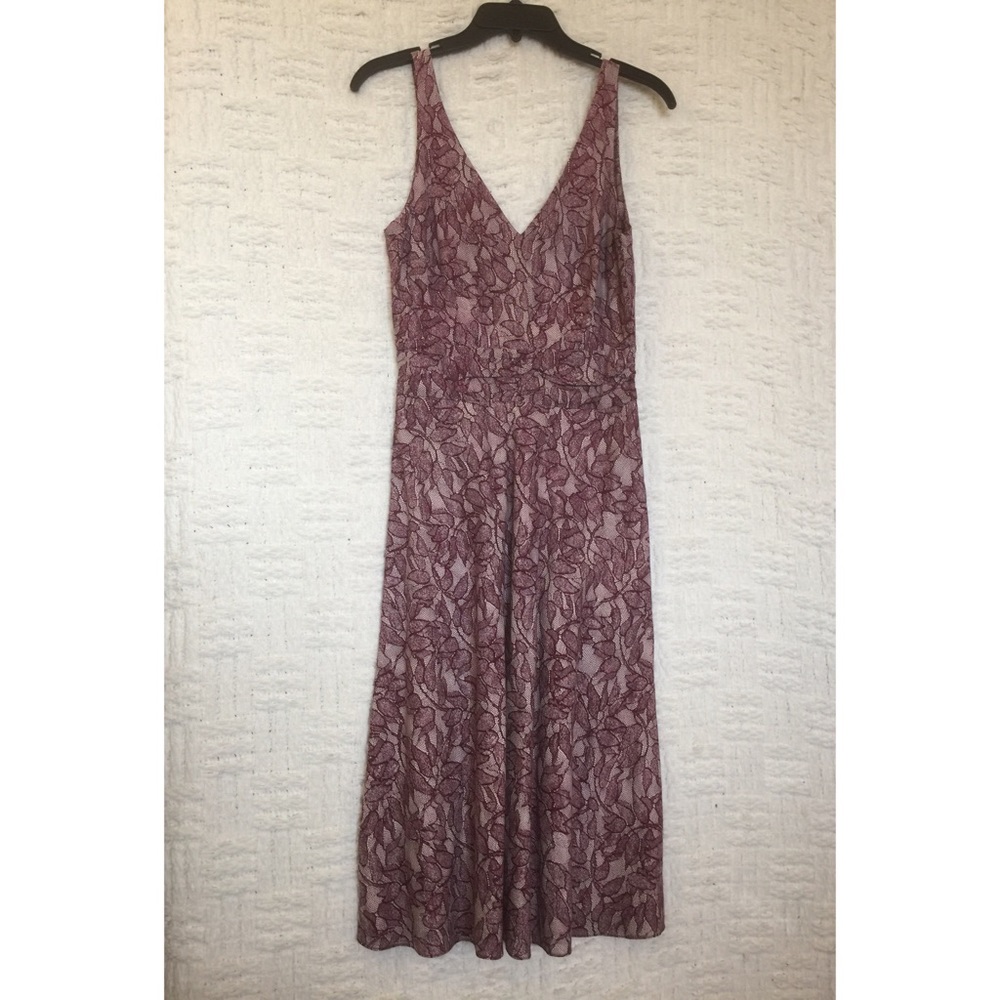 J Crew V Neck Floral Print Dress size 2